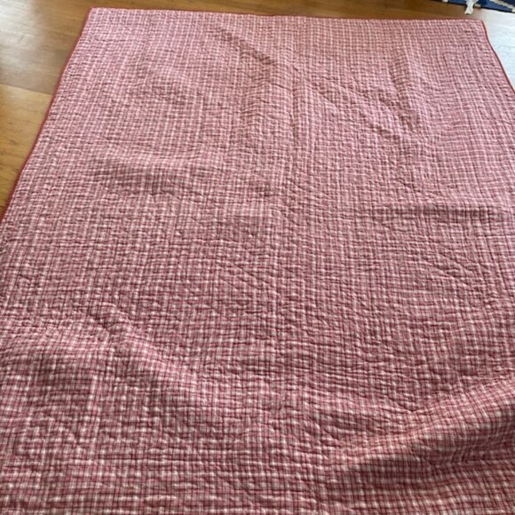 Pottery Barn Patchwork Hawaiian Luau Salsa Quilt TWIN 100% Cotton - Picture 2 of 10